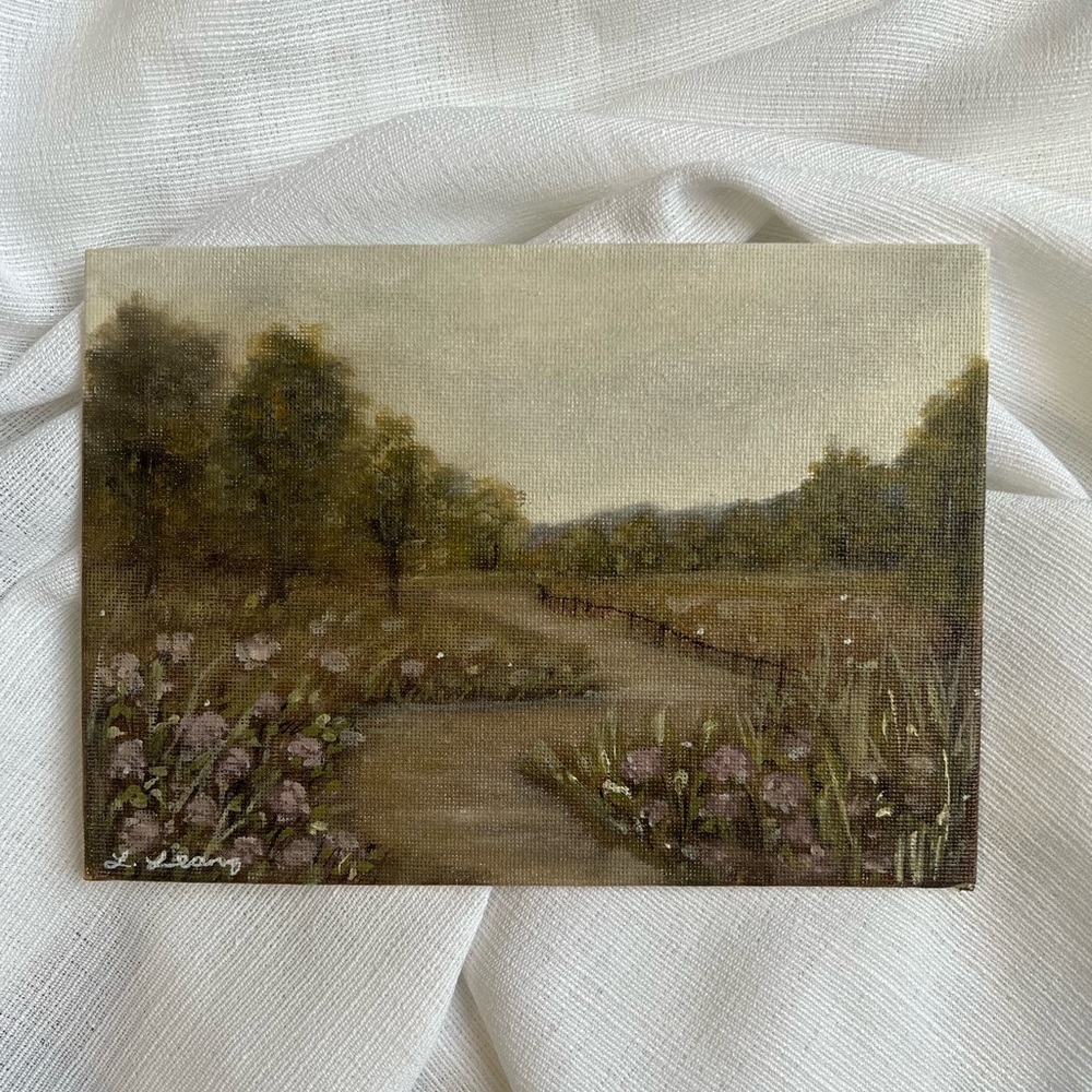 “Remember This” Oil Landscape